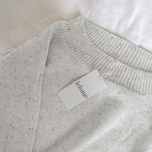 Load image into Gallery viewer, Blanche Mumma Sprinkle Knit Top - Cloud
