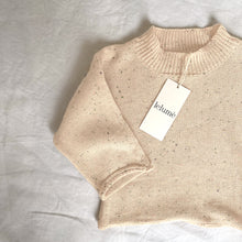 Load image into Gallery viewer, Blanche Mini Sprinkle Knit Top - Biscuit
