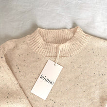 Load image into Gallery viewer, Blanche Mini Sprinkle Knit Top - Biscuit
