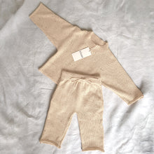 Load image into Gallery viewer, Blanche Mini Sprinkle Knit Top - Biscuit
