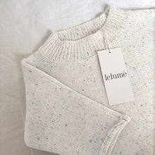 Load image into Gallery viewer, Blanche Mini Sprinkle Knit Top - Cloud
