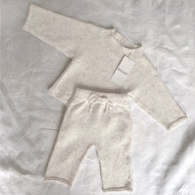 Load image into Gallery viewer, Blanche Mini Sprinkle Knit Top - Cloud
