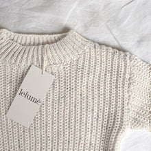 Load image into Gallery viewer, Cedar Chunky Sprinkle Knit - Cloud
