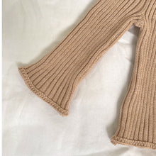 Load image into Gallery viewer, Ceremony Ribbed Knit Pants - Toast
