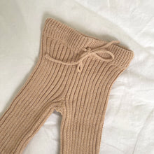 Load image into Gallery viewer, Ceremony Ribbed Knit Pants - Toast
