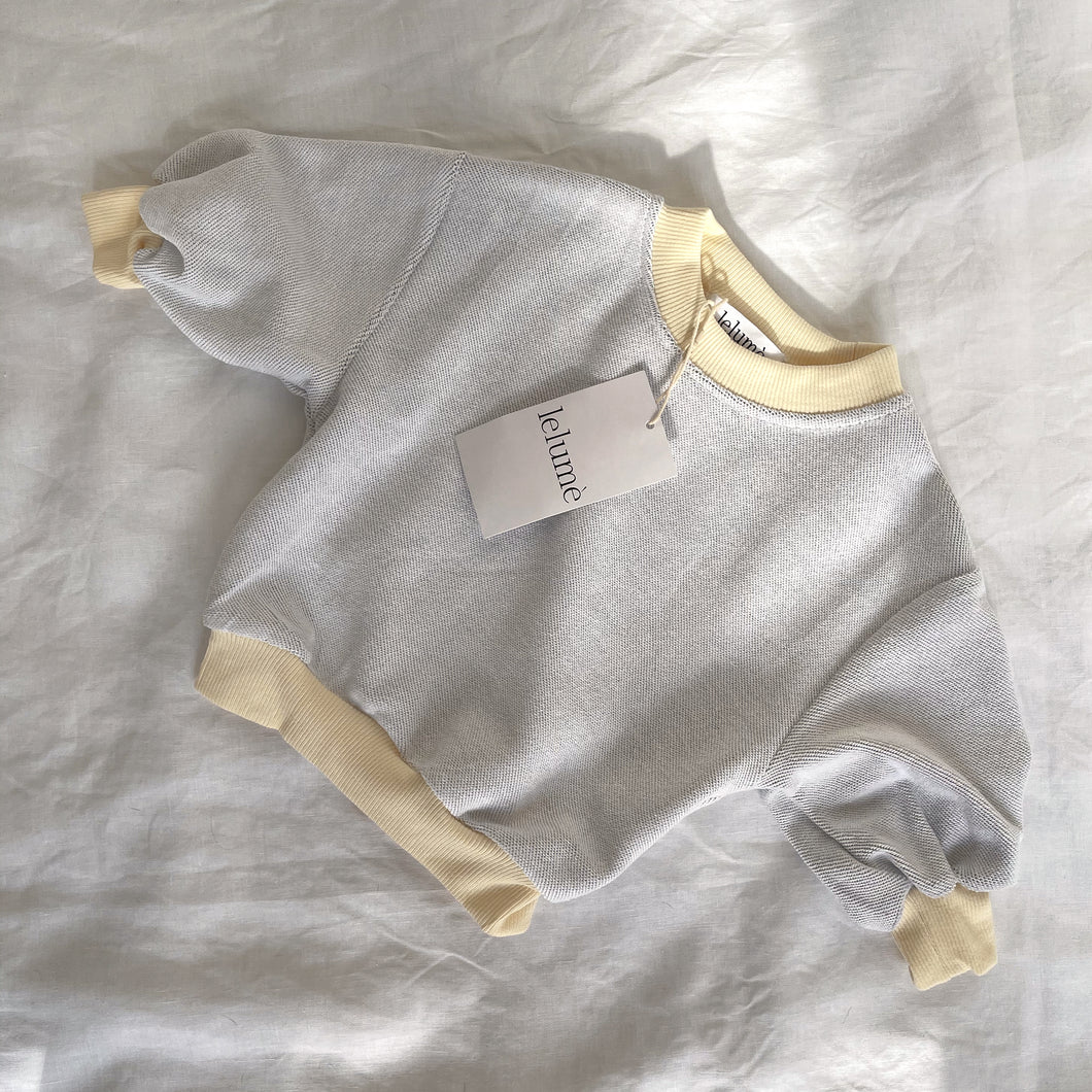 Heritage Reverse French Terry Sweat - Fog Grey