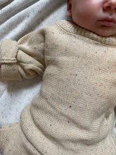 Load image into Gallery viewer, Blanche Mini Sprinkle Knit Top - Biscuit
