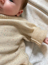 Load image into Gallery viewer, Blanche Mini Sprinkle Knit Top - Biscuit
