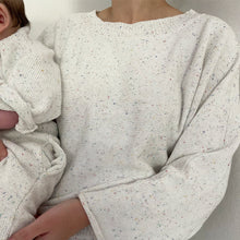 Load image into Gallery viewer, Blanche Mumma Sprinkle Knit Top - Cloud
