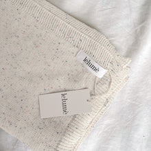Load image into Gallery viewer, Heirloom Sprinkle Knit Blanket - Cloud
